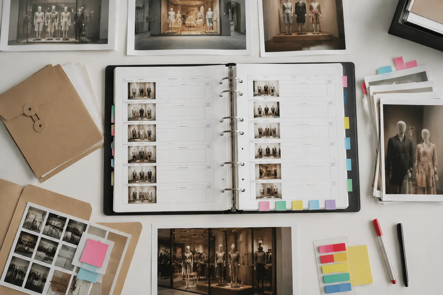 Item-level rights question register for retail display assets